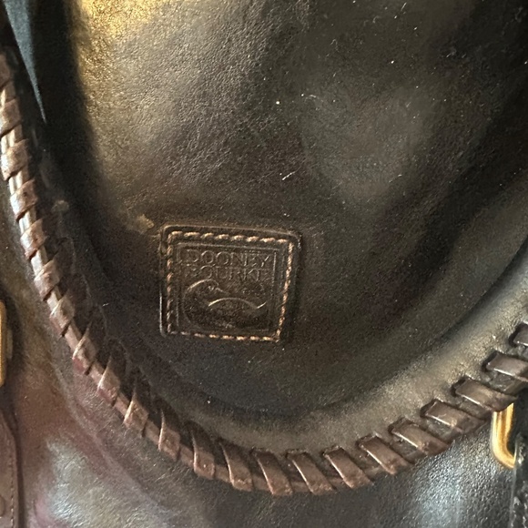 Black Dooney & Bourke leather satchel - Picture 4 of 14